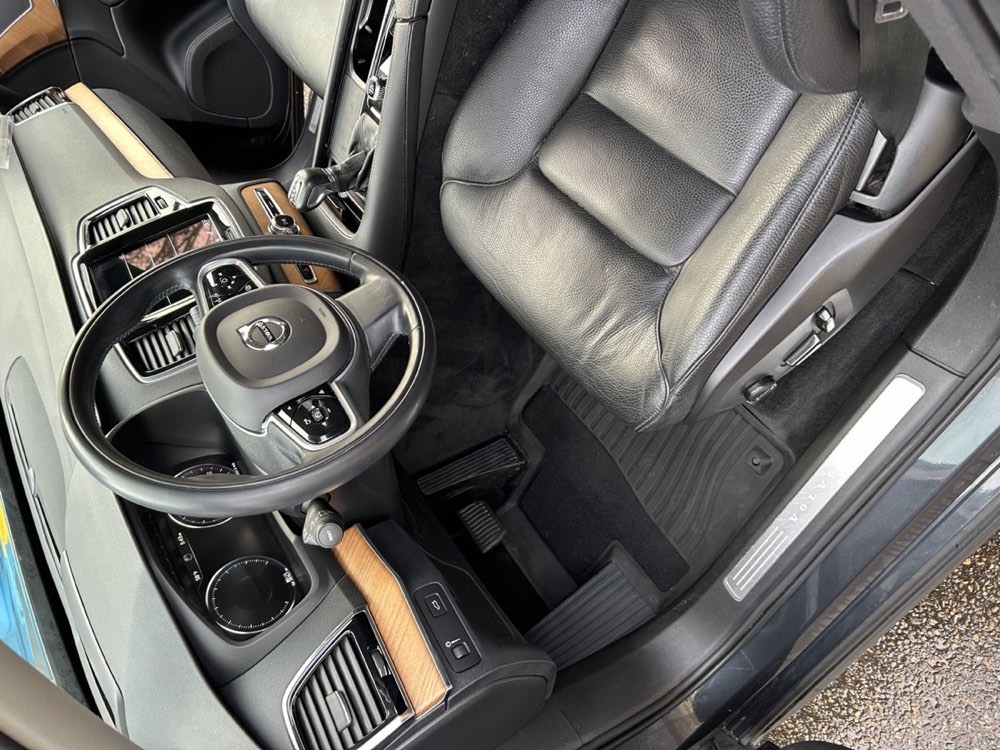 Same car interior after a Restart Rides detail — spotless